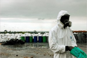 Toxic waste from Probo Koala at Abidjan