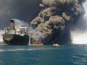 The Limburg after an Al Qaeda attack of Yemen in 2002.